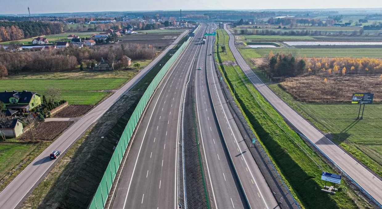 S7 na północ od Warszawy coraz bliżej ukończenia. Kluczowe odcinki mają być dostępne jeszcze w tym roku