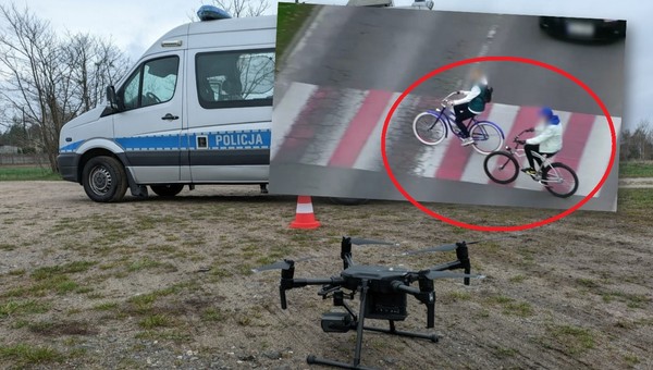 I cyk, mandacik! Kierowcy, rowerzyści i piesi byli obserwowani z powietrza [Wideo]