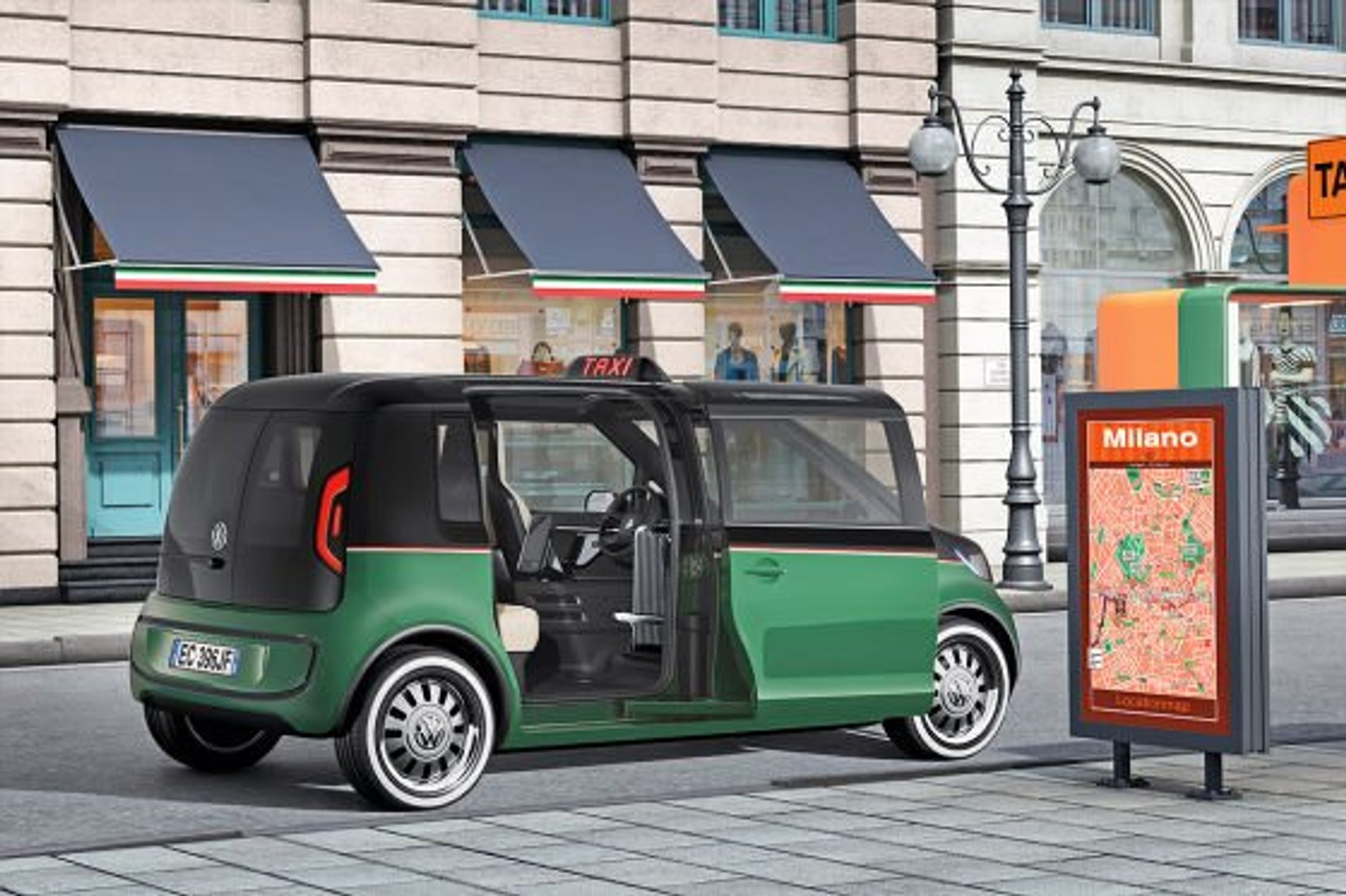 Modne E-Taxi od Volkswagena