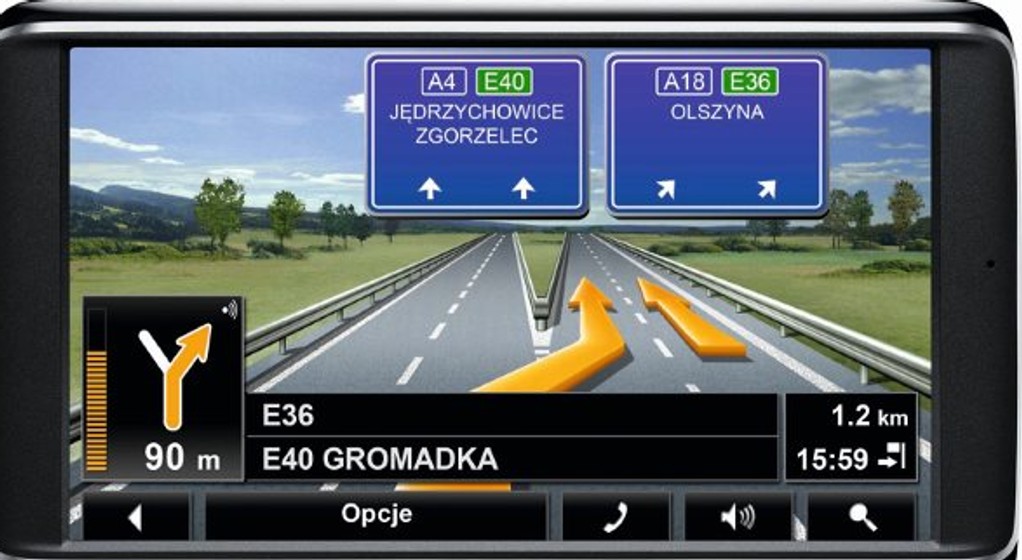 Nawigacja bez dotykania