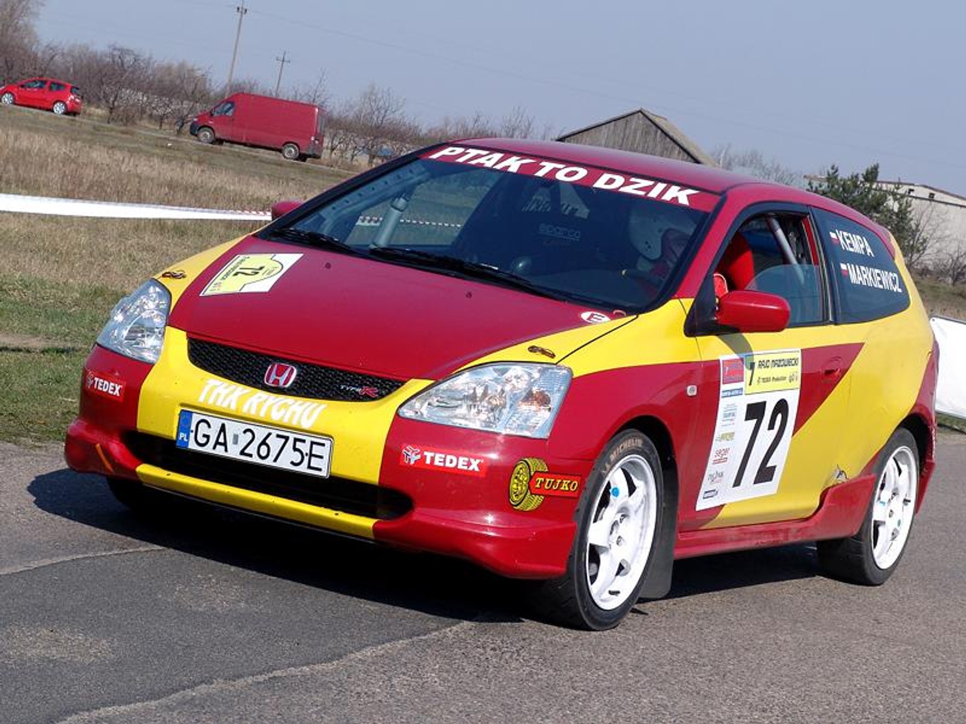 Rajd Mazowiecki 2007: Maciejewski królem wiosny (fotogaleria)