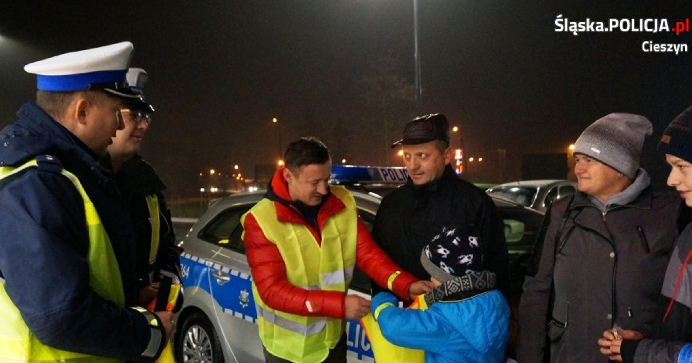 Nietypowa akcja Policji i Adama Małysza