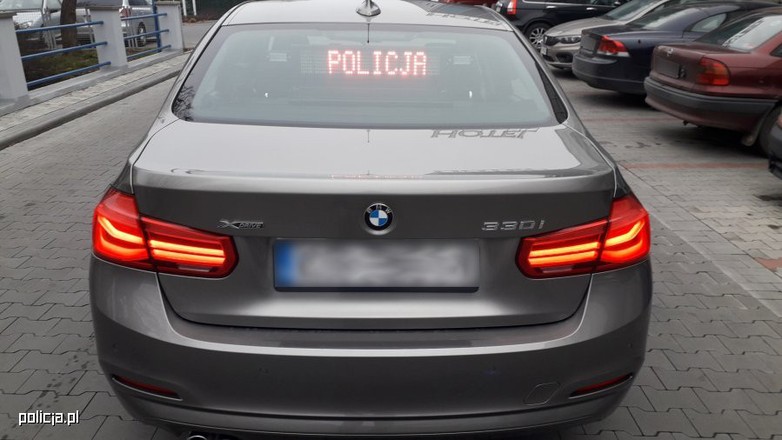 Nieoznakowane BMW z grupy Speed