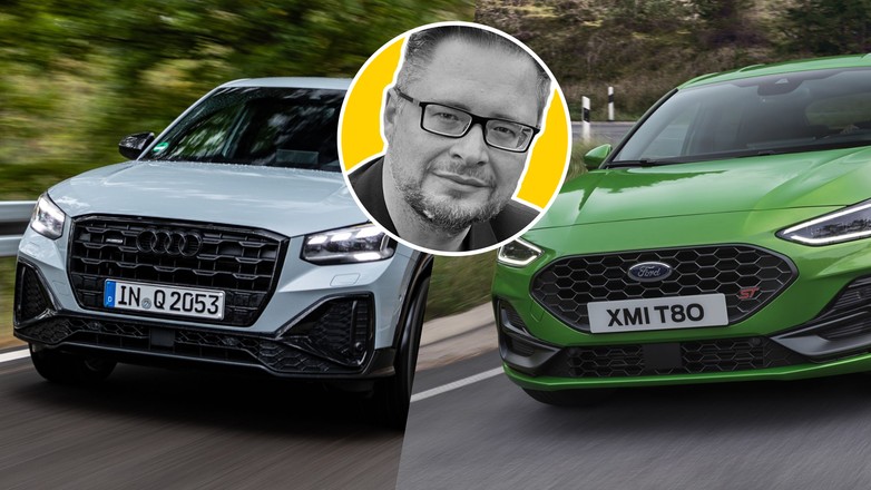 Audi Q2 (po lewej) i Ford Focus