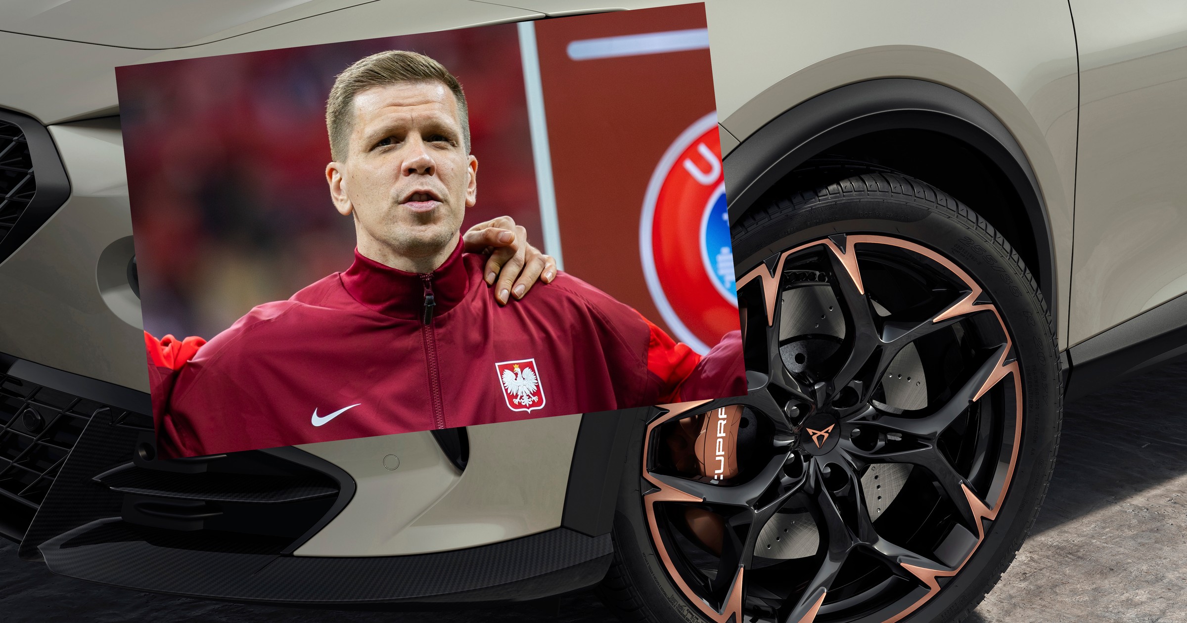 Samochód służbowy Wojciecha Szczęsnego