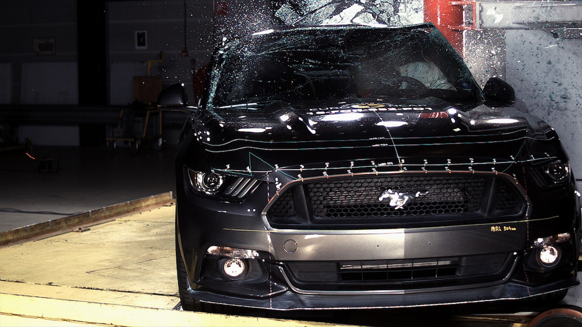 Ford Mustang - testy Euro NCAP