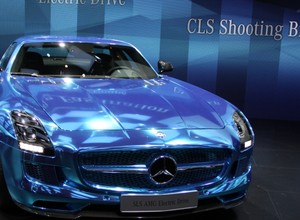 Mercedes SLS AMG CED: elektryczne AMG (Paryż 2012)