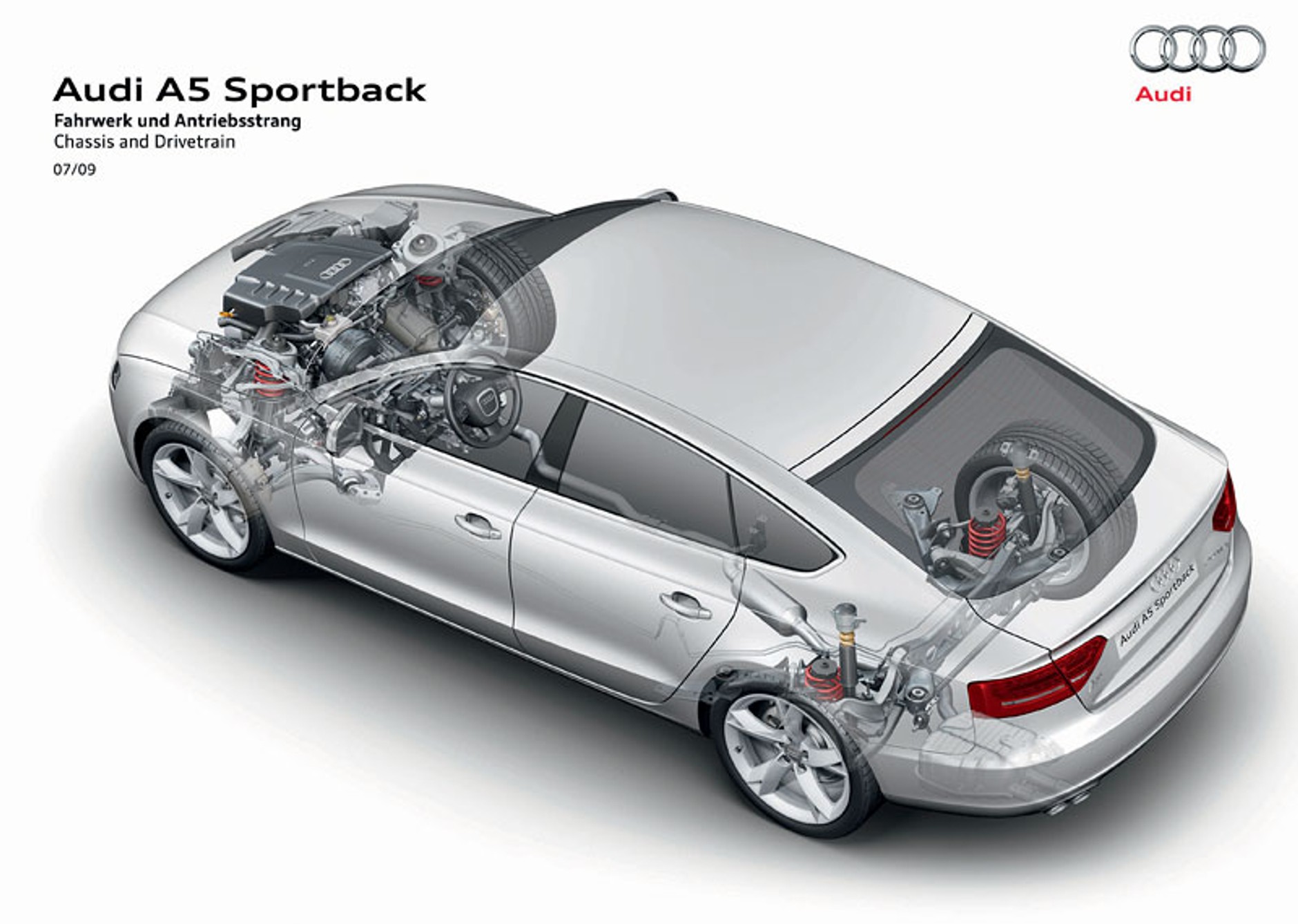 Audi A5 Sportback: Avant(gardowy) liftback już oficjalnie (fotogaleria)