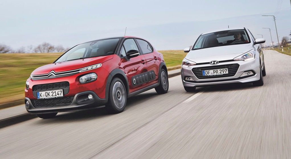 Citroen C3 kontra Hyundai i20 - nowatorsko czy klasycznie?