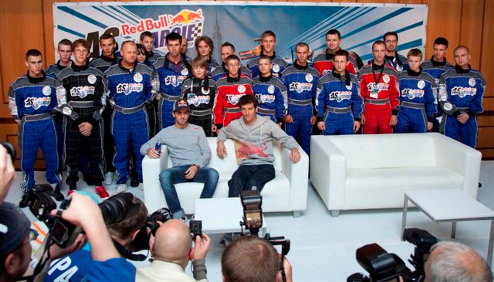 Najlepszy as w gokartowej talii z udziałem Marka Webbera (wyniki, galeria)