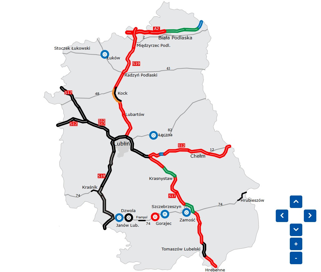 Budowa drugiej jezdni obwodnicy Kocka i Woli Skromowskiej zbliża się do końca