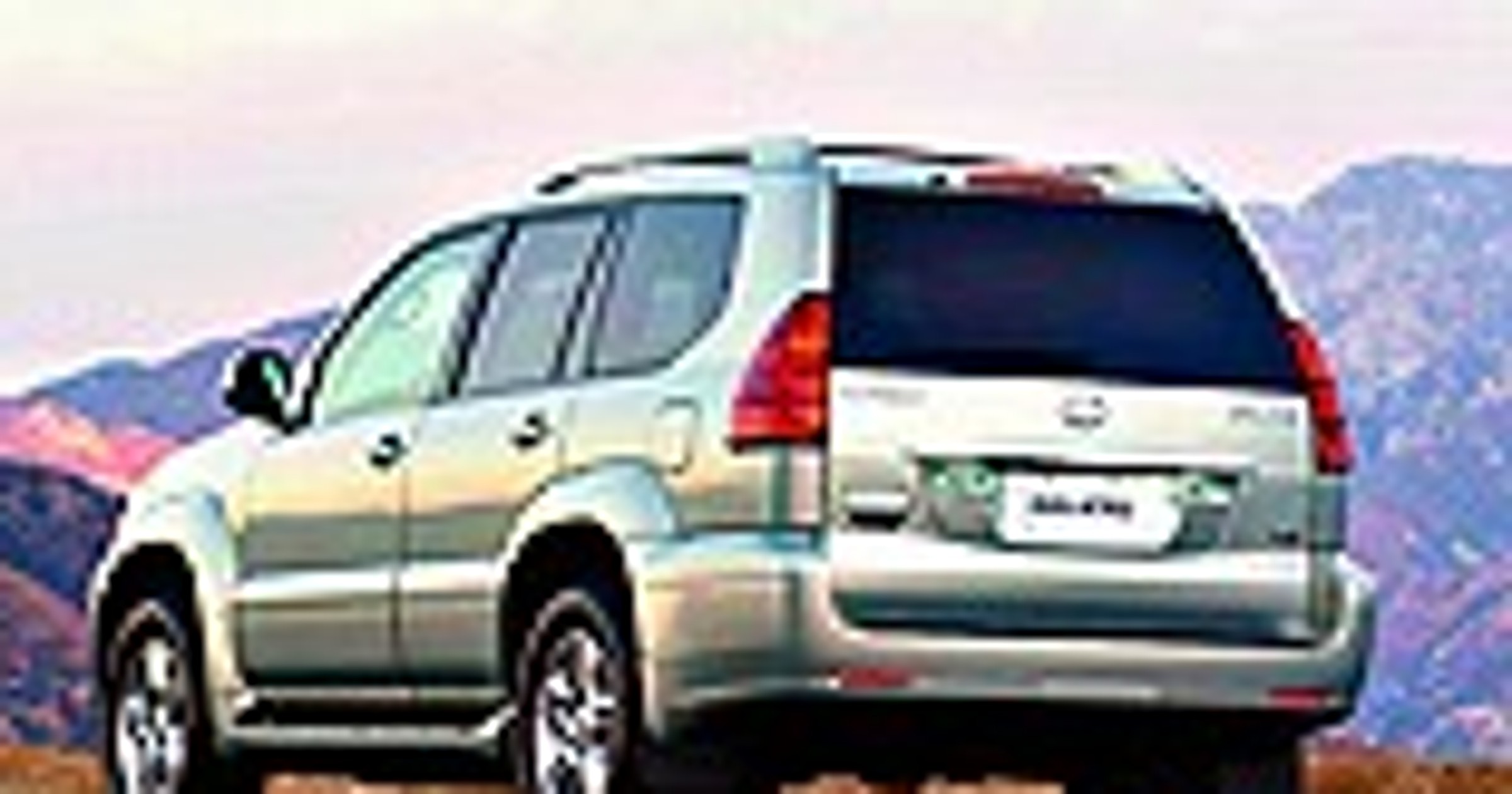 Trzeci Lexus w plenerze