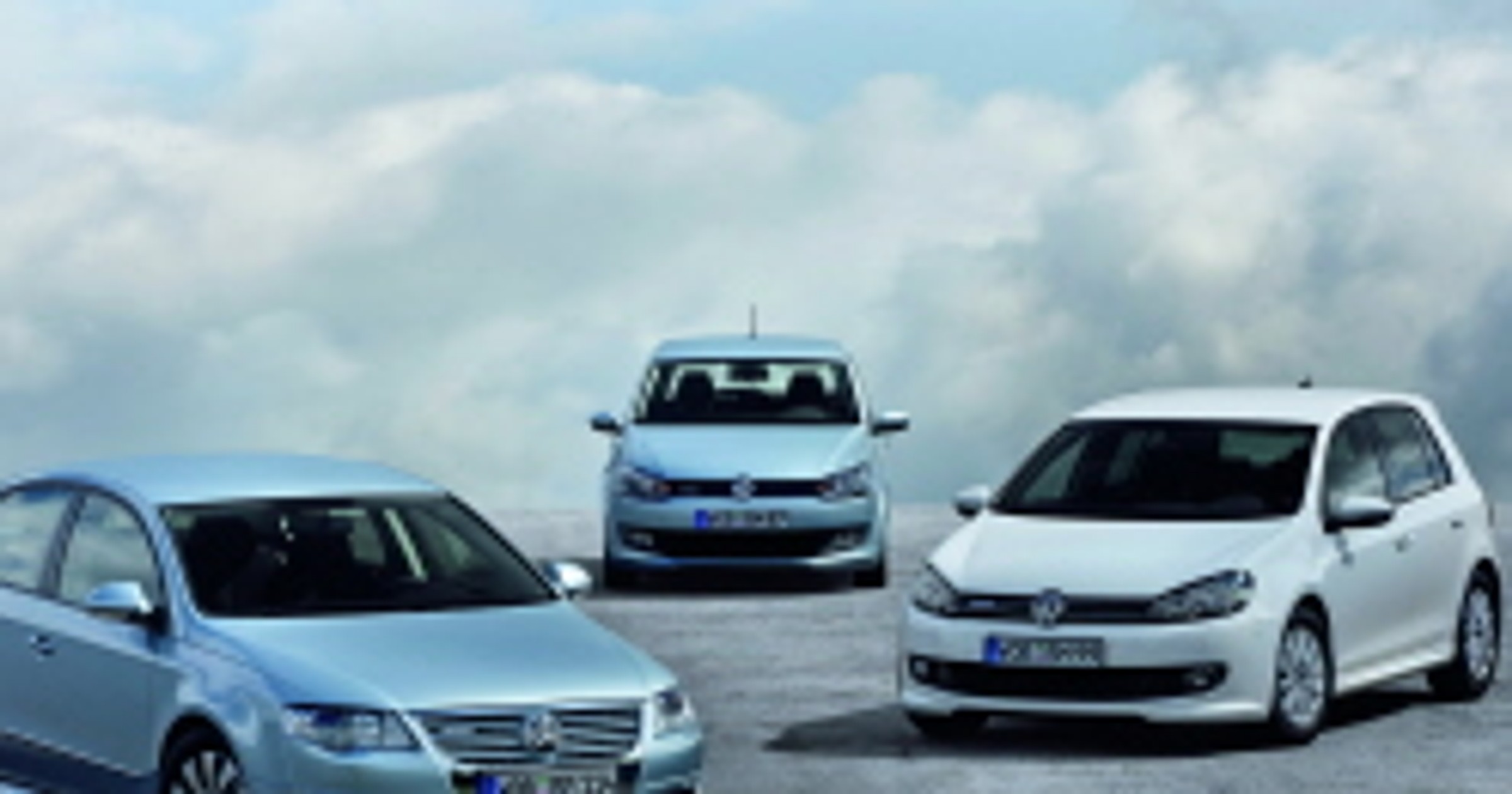 IAA Frankfurt 2009: Volkswagen Polo, Golf i Passat w wersjach BlueMotion