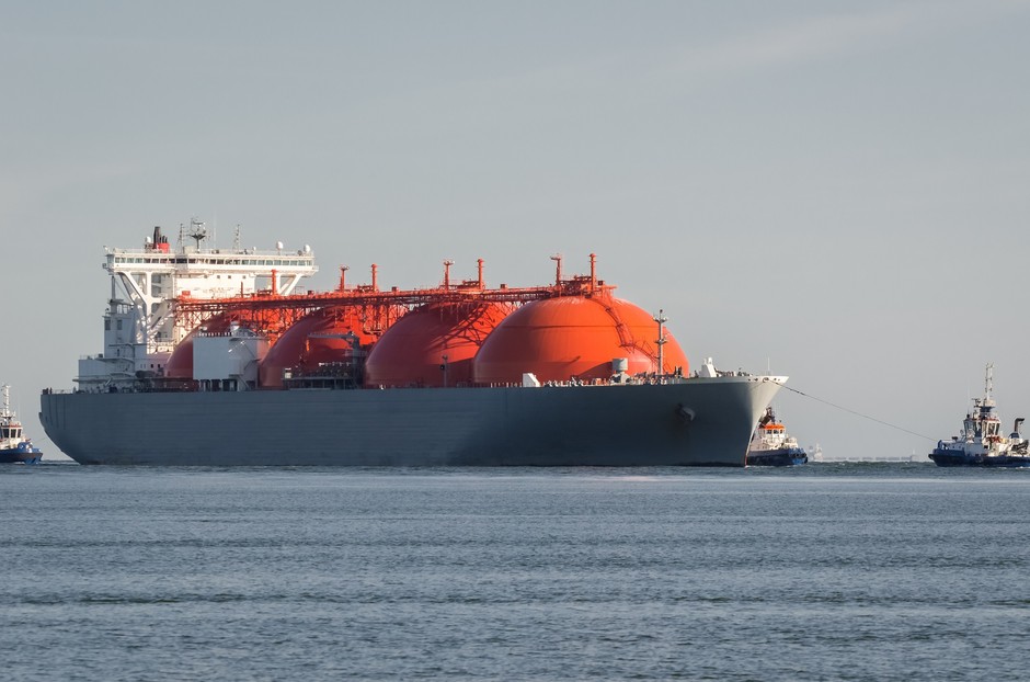 Gazowiec transportujący LPG