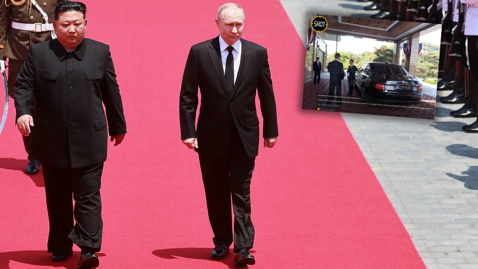 Kim Dzong Un i Wladimir Putin (Screen: Telegram/SHOT)