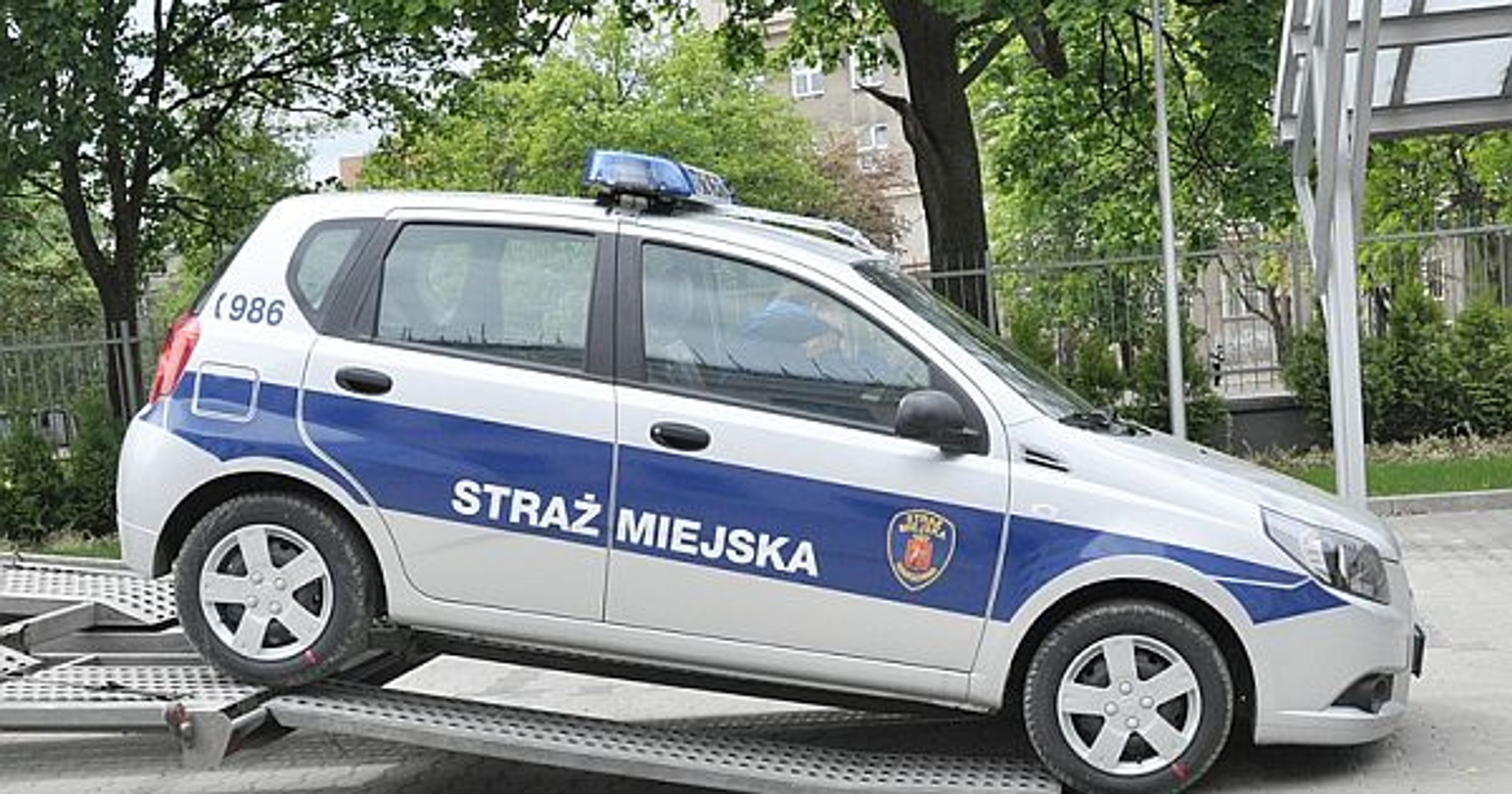 Straż miejska - Chevrolet Aveo