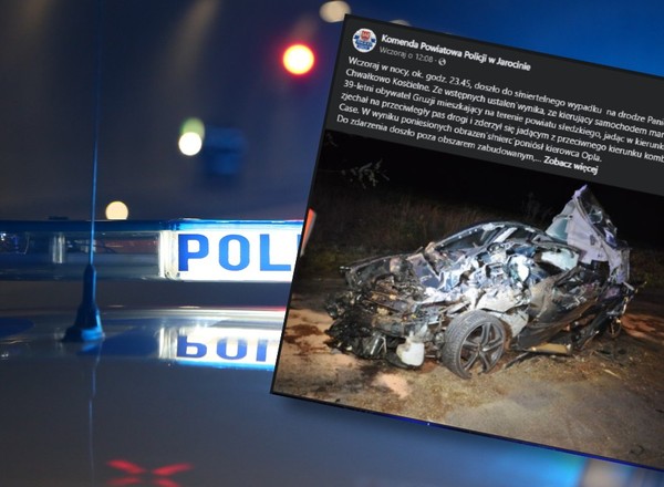 Zderzył się z kombajnem. Opel został dosłownie zmiażdżony