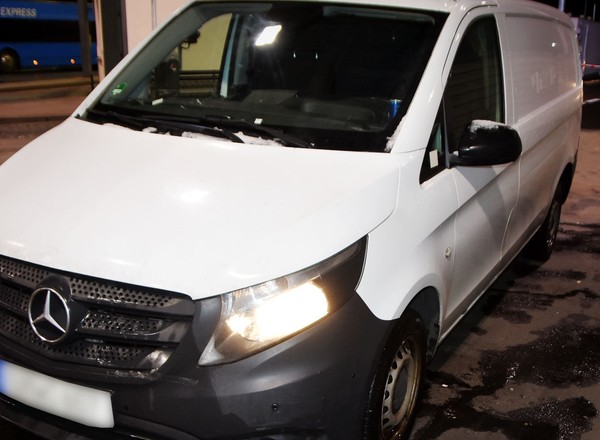 Straż Graniczna z Medyki nie wypuściła Mercedesa. Szukał go Interpol
