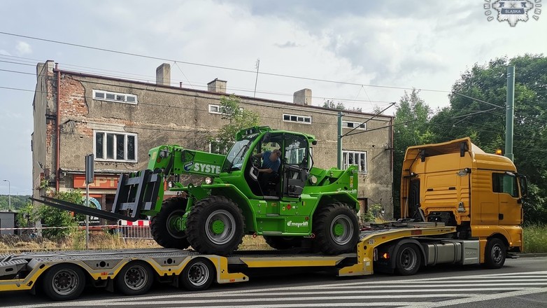 Policja rozbiła szajkę złodziei ciężkiego sprzętu