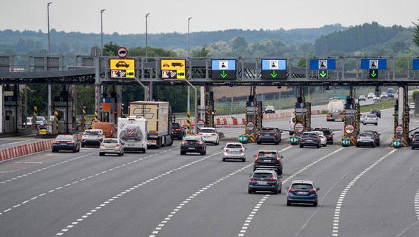 Autostrada A4 - bramki w Balicach