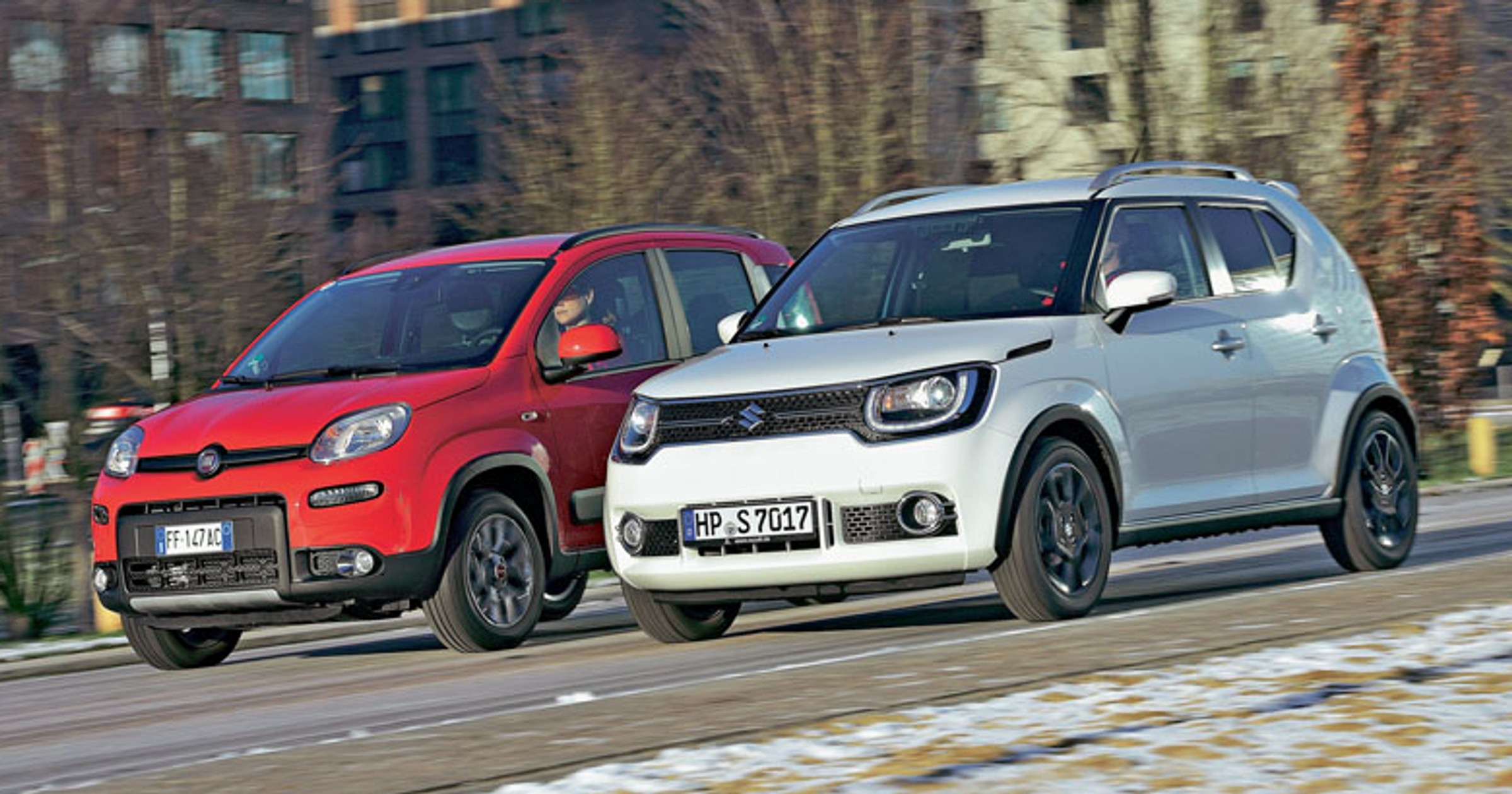 Fiat Panda kontra Suzuki Ignis - czy miejskie auta z napędem 4x4 zawstydzą SUV-y?