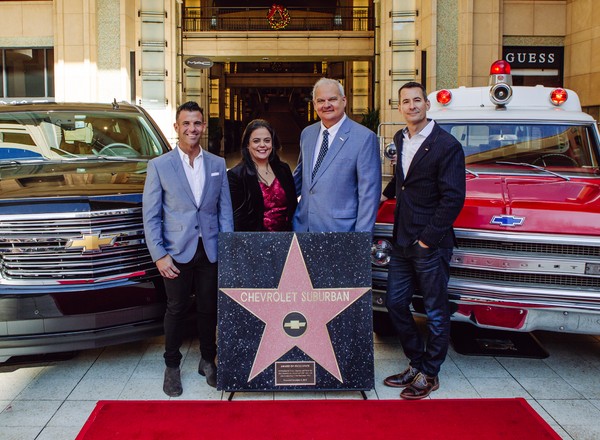 Chevrolet Suburban pierwszym autem w Hollywoodzkiej Alei Gwiazd