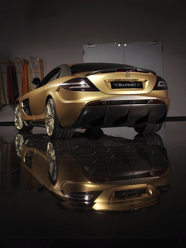 Mansory Renovatio – SLR prawie ze złota (+ tapety)