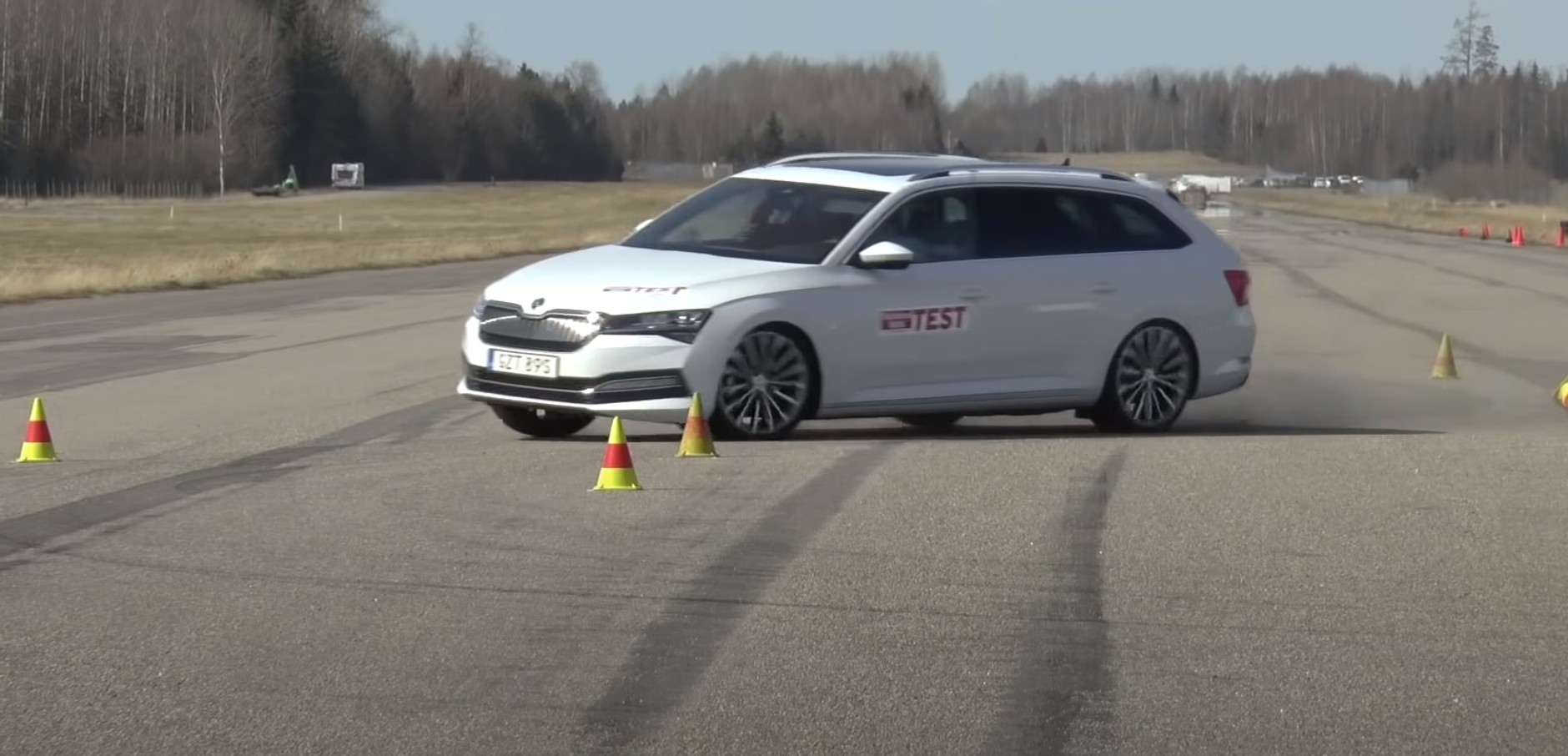Test łosia Skoda Superb