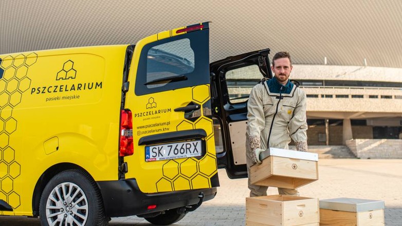Peugeot Expert jako limuzyna dla… pszczół