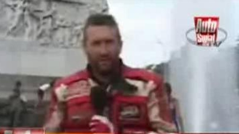 Dakar 2009 - Rafał Sonik na mecie. Zobacz dlaczego udało mu się do niej dotrzeć