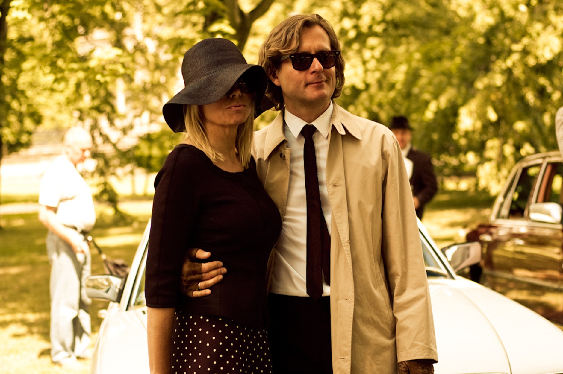 Klasyczne Mercedesy w Wilanowie