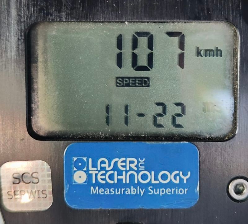 Ten sam patrol w niecałe trzy godzin dwukrotnie zatrzymał tego samego kierowcę