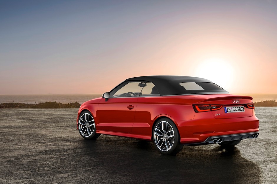 Audi S3 cabrio: 300 KM pod stopą