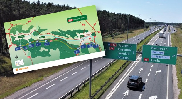 Budowa drogi S10 Bydgoszcz - Toruń. Rusza wielka inwestycja drogowa w woj. kujawsko-pomorskim