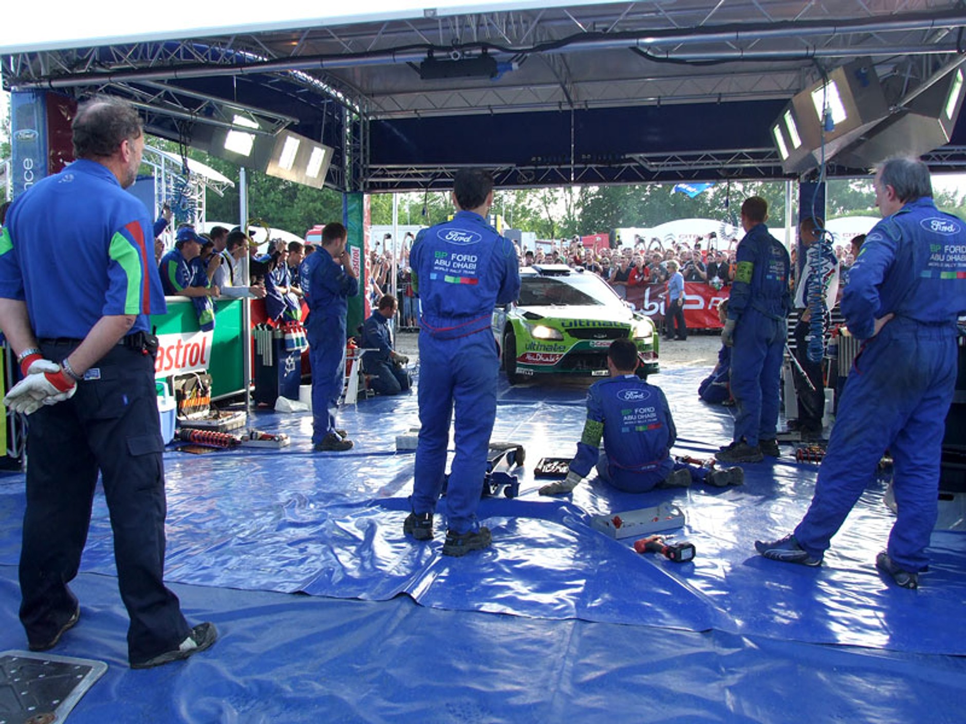 Rajd Polski 2009: tak wyglądały kulisy... (fotogaleria Marcin Karaczun)