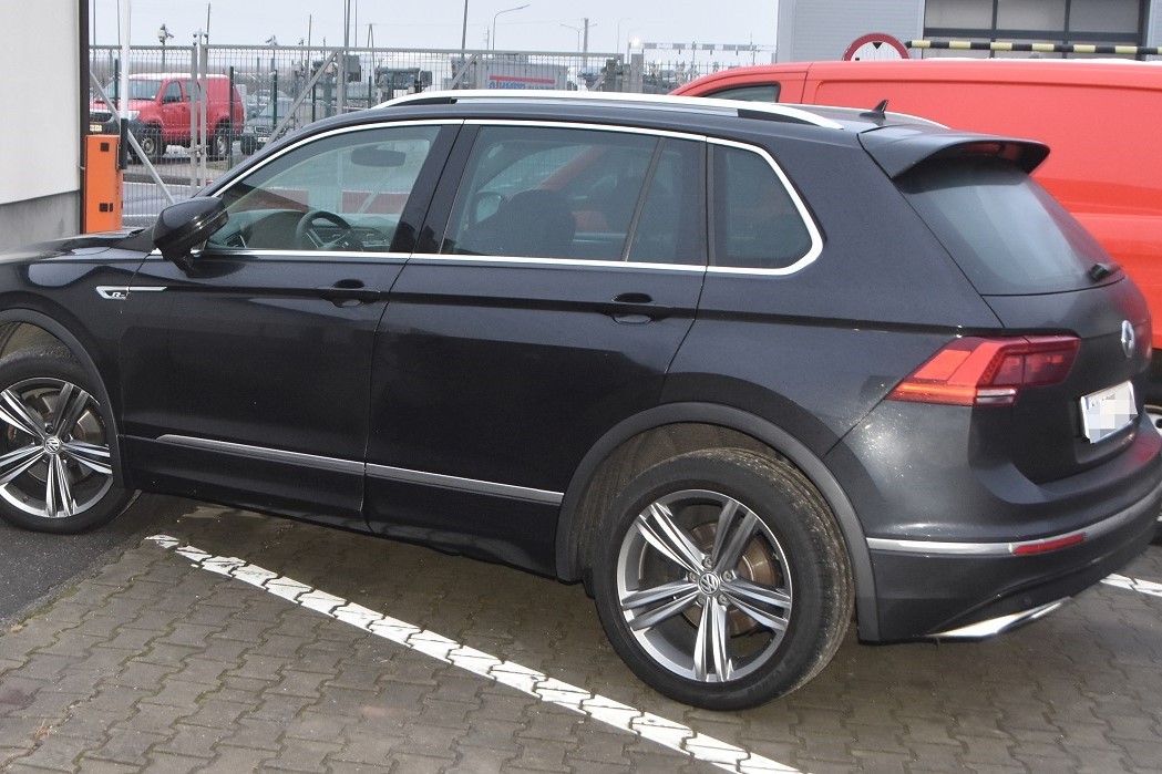 Volkswagen odzyskany 24 grudnia na granicy w Medyce
