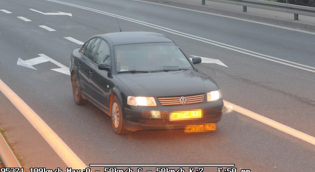 Zdjęcie z fotoradaru