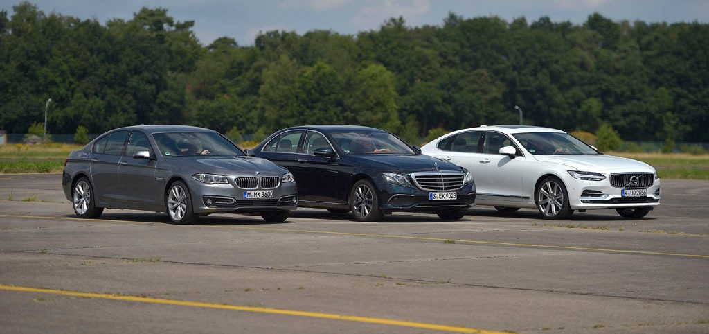 Volvo S90 kontra Mercedes klasy E i BMW serii 5 - nasza opinia