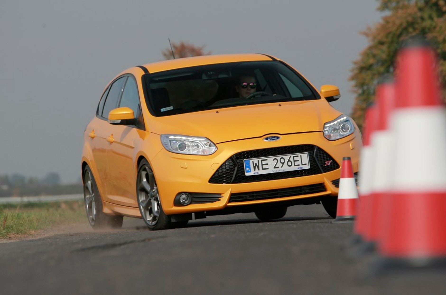Ford Focus ST, slalom