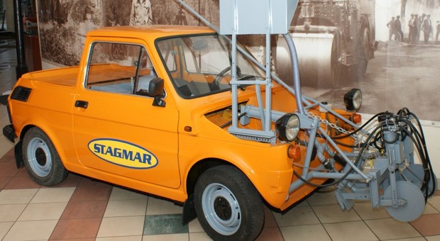 Fiat 126p w wersji Pingwin 04. Powstało około 20 sztuk takiego Malucha