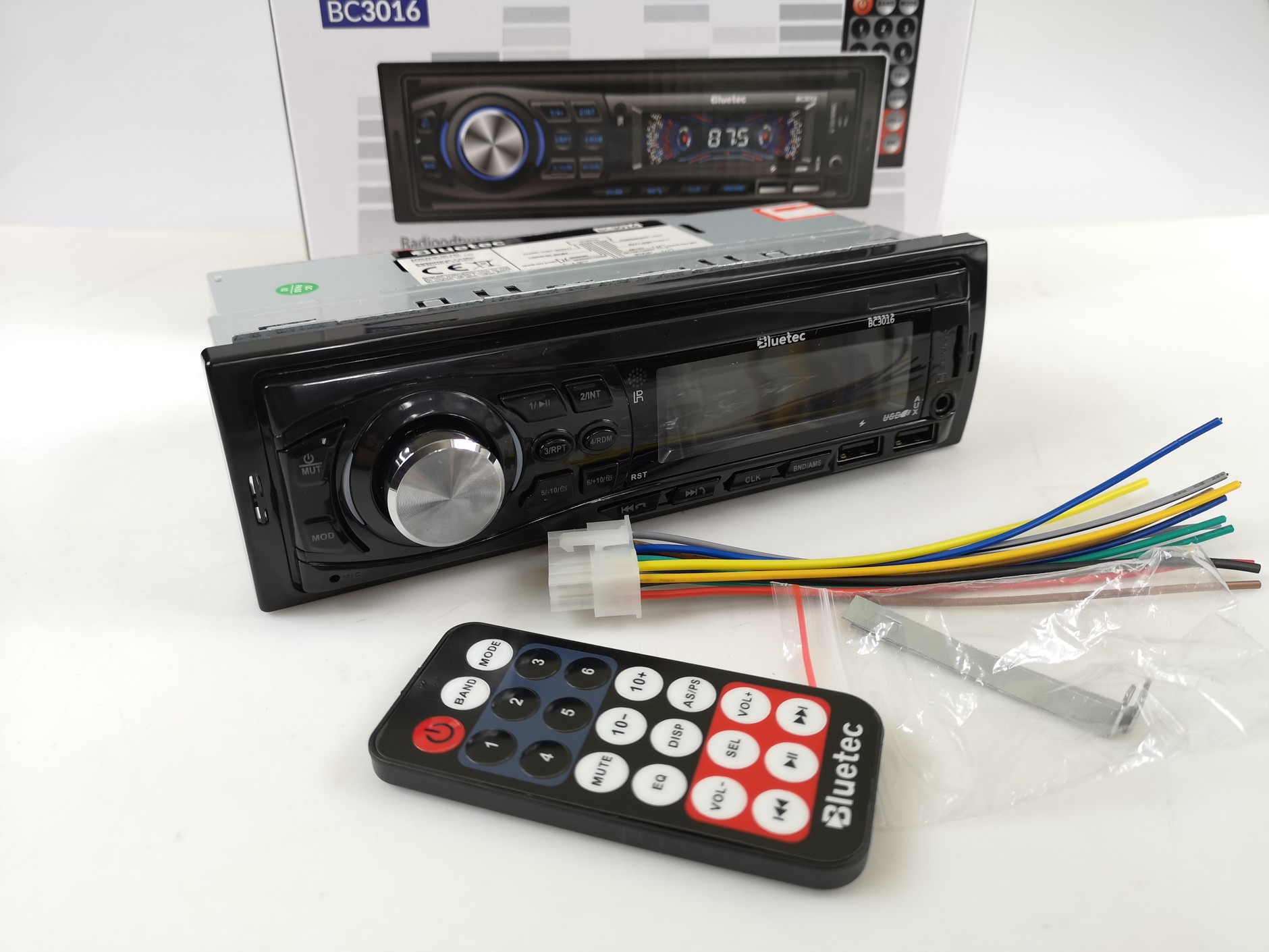 Bluetec BC3016 tanie radio samochodowe