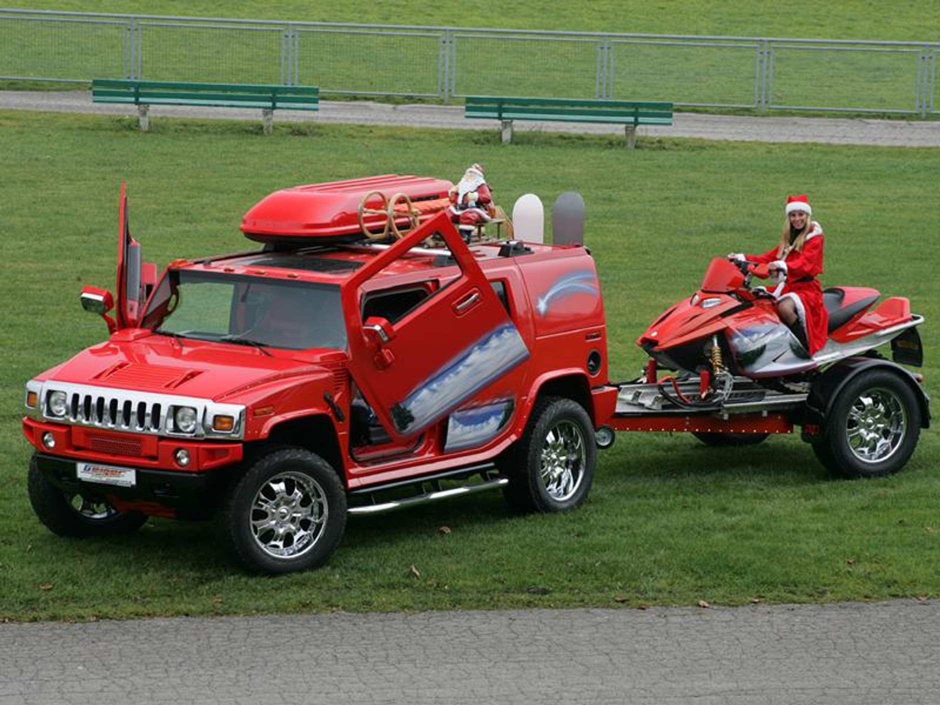 Hummer dla Świętego Mikołaja!