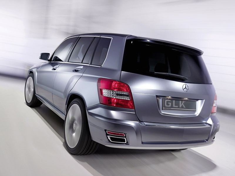 Detroit 2008: Mercedes-Benz Vision GLK TOWNSIDE, czyli uliczne GLK