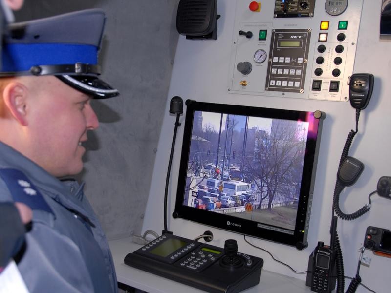 Mobilny posterunek policji