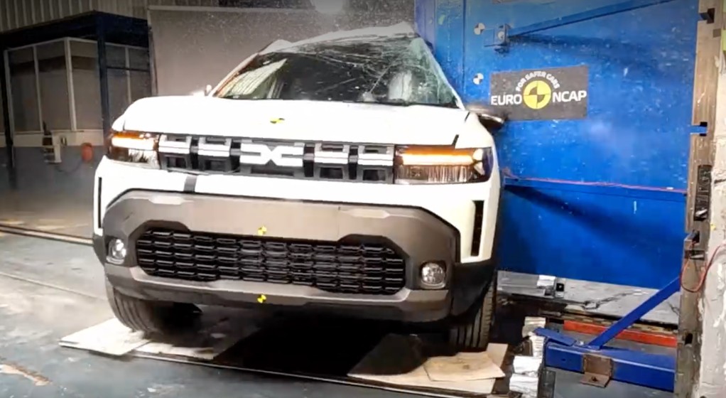 Test zderzeniowy nowej Dacii Duster