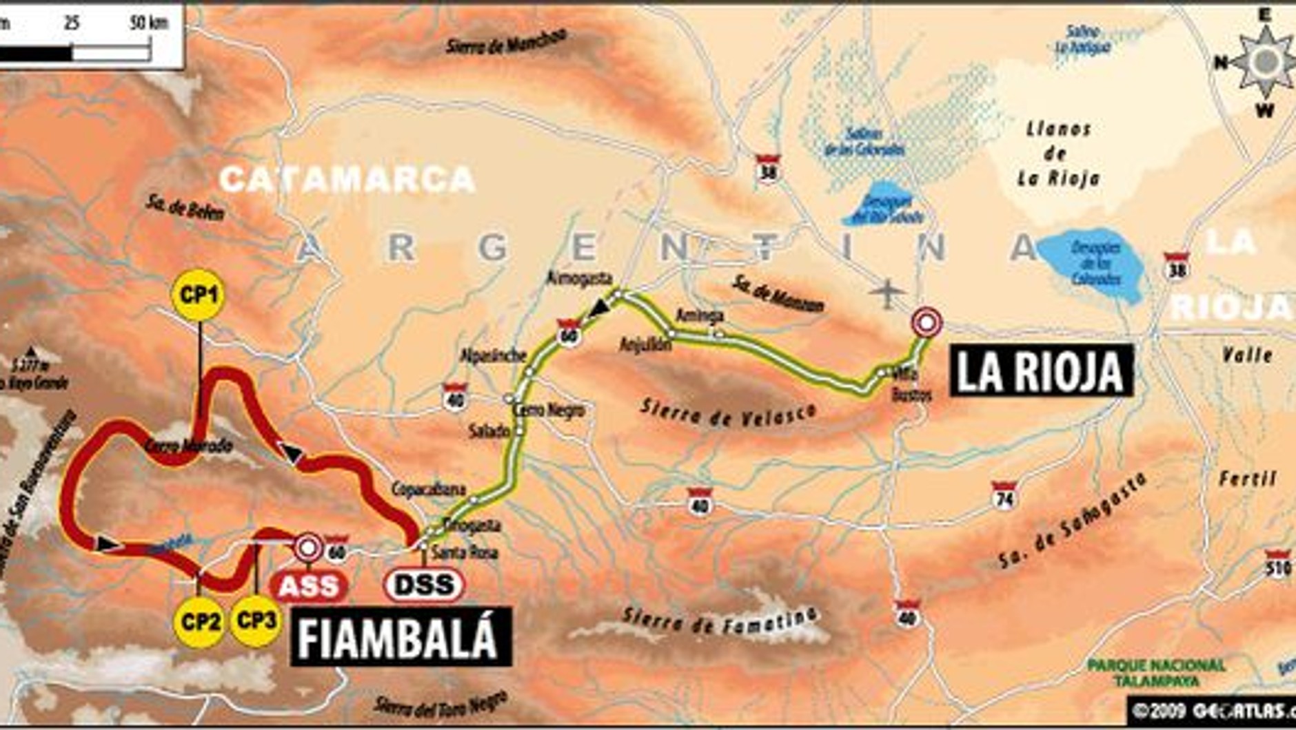 Rajd Dakar 2010: Polacy gorzej (2.etap na żywo, wyniki)