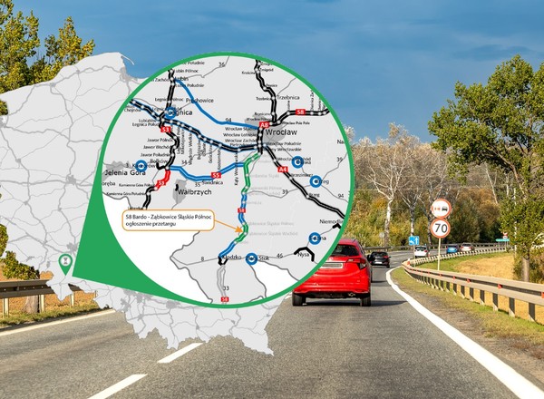 Trasa S8 będzie dłuższa. Między Wrocławiem a Kłodzkiem powstaną nowe odcinki [MAPA]