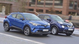 Odlotowa para - Nissan Juke i Toyota C-HR