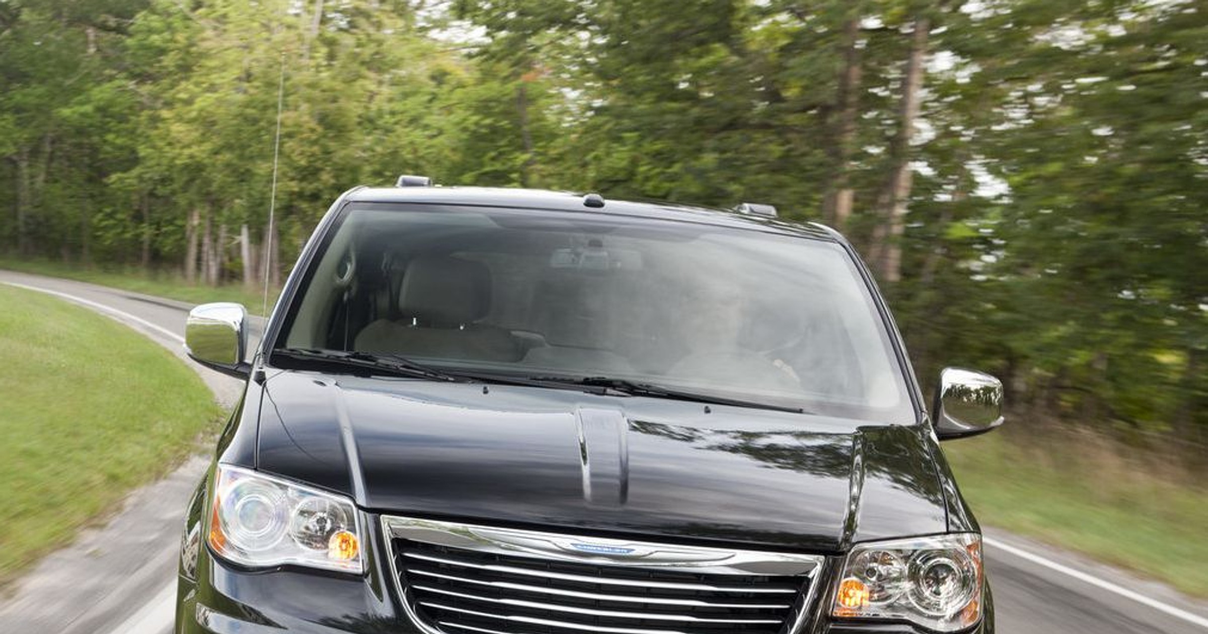 Klasyczny minivan Chryslera już po modyfikacjach