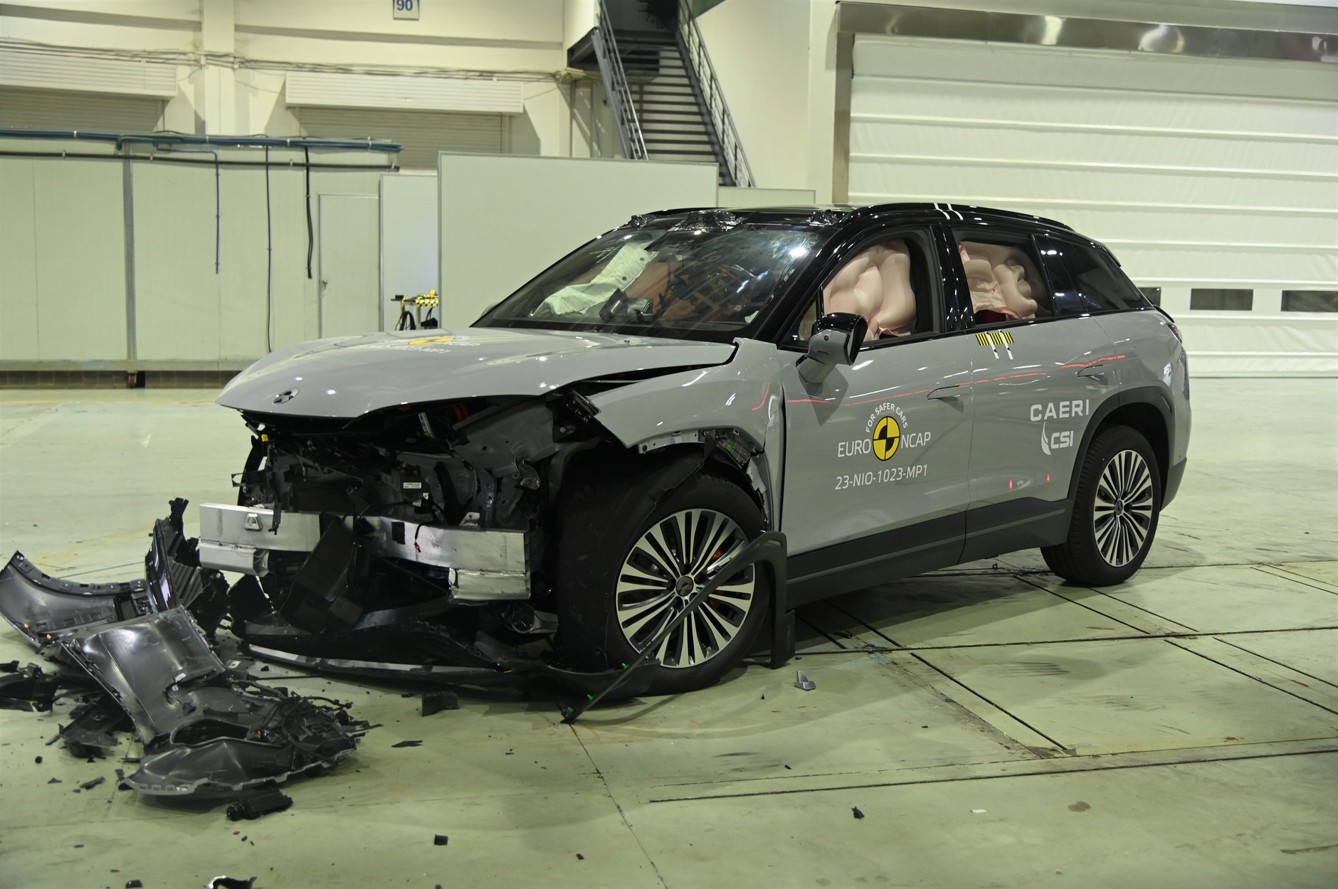 Crash-test: NIO EL7